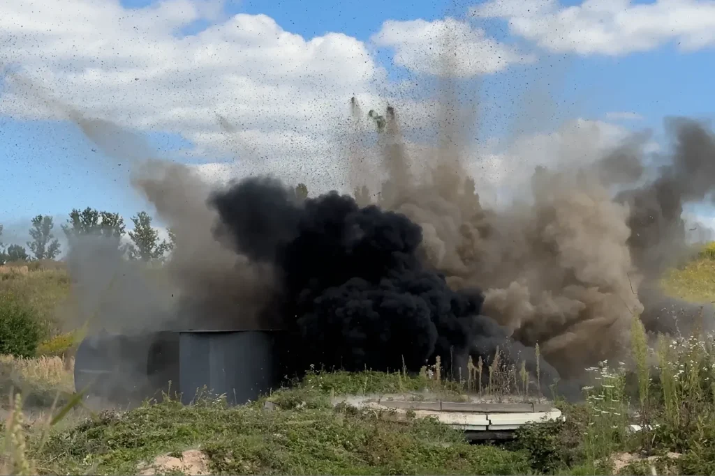 “Залізна Воля” першою випробувала укриття за новою методикою ДСТУ