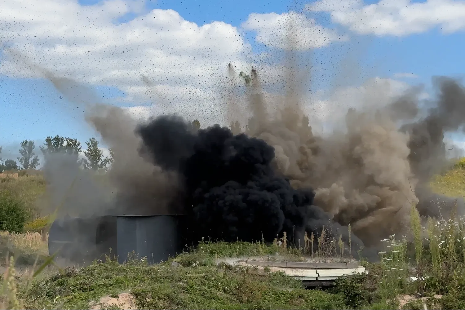 “Залізна Воля” першою випробувала укриття за новою методикою ДСТУ